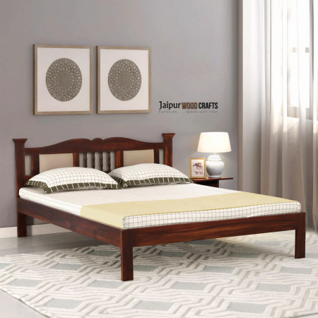Uttara Sheesham Wood Queen Size Bed